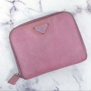 Vintage Prada Tessuto Nylon Zip Wallet M605